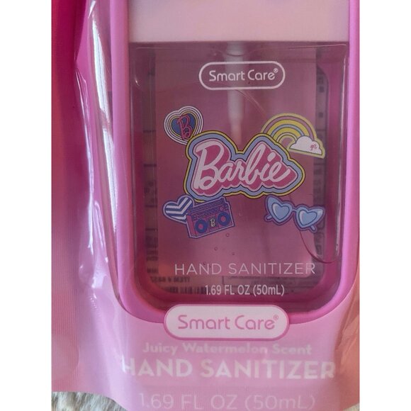 Smart Care Barbie Hand Sanitizer W Silicone Case Juicy Watermelon Scent 1.69 Oz - Picture 2 of 11